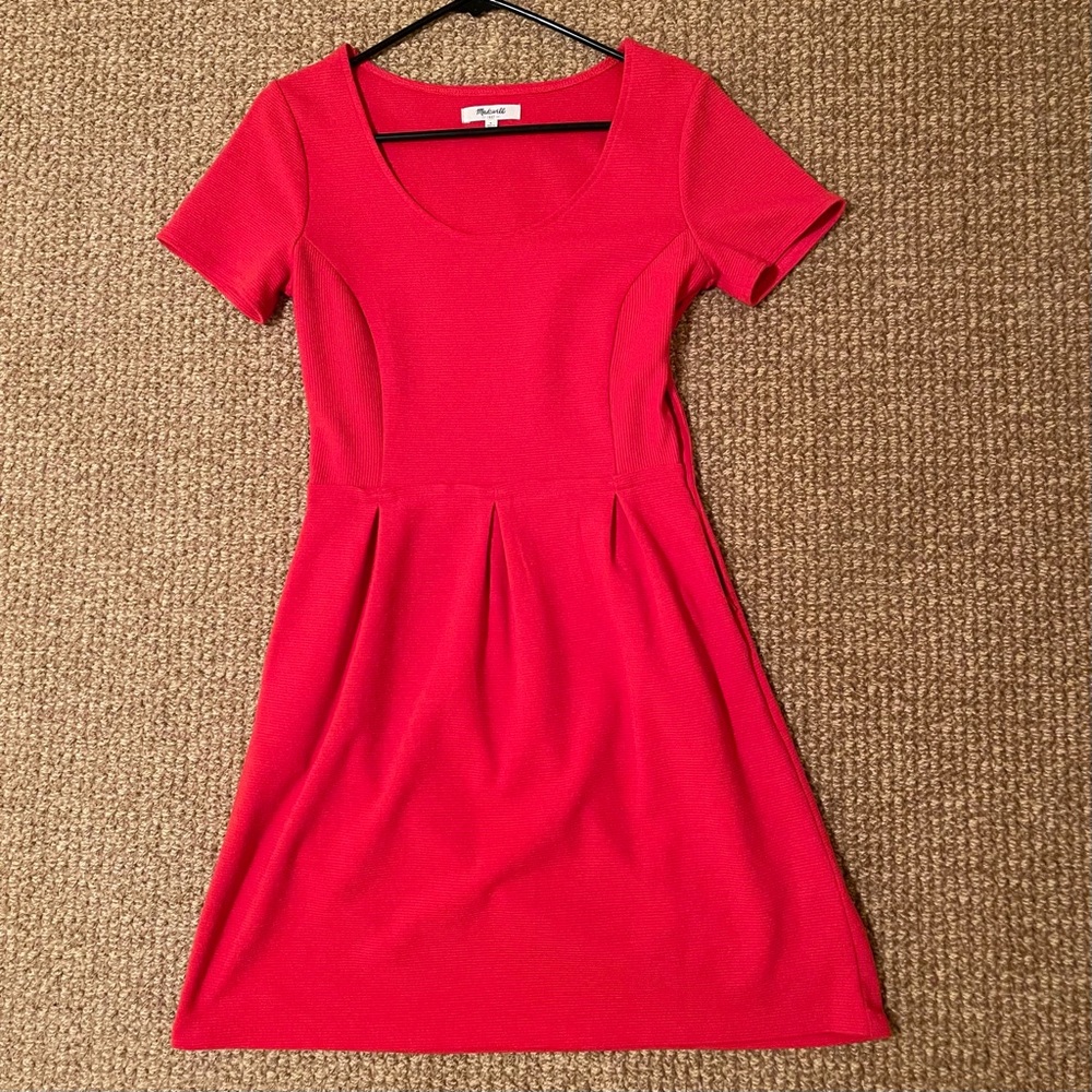 Red picnic dress (vintage Madewell)